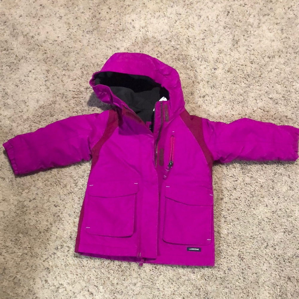 Lands End, 2T Coat, perfect condition